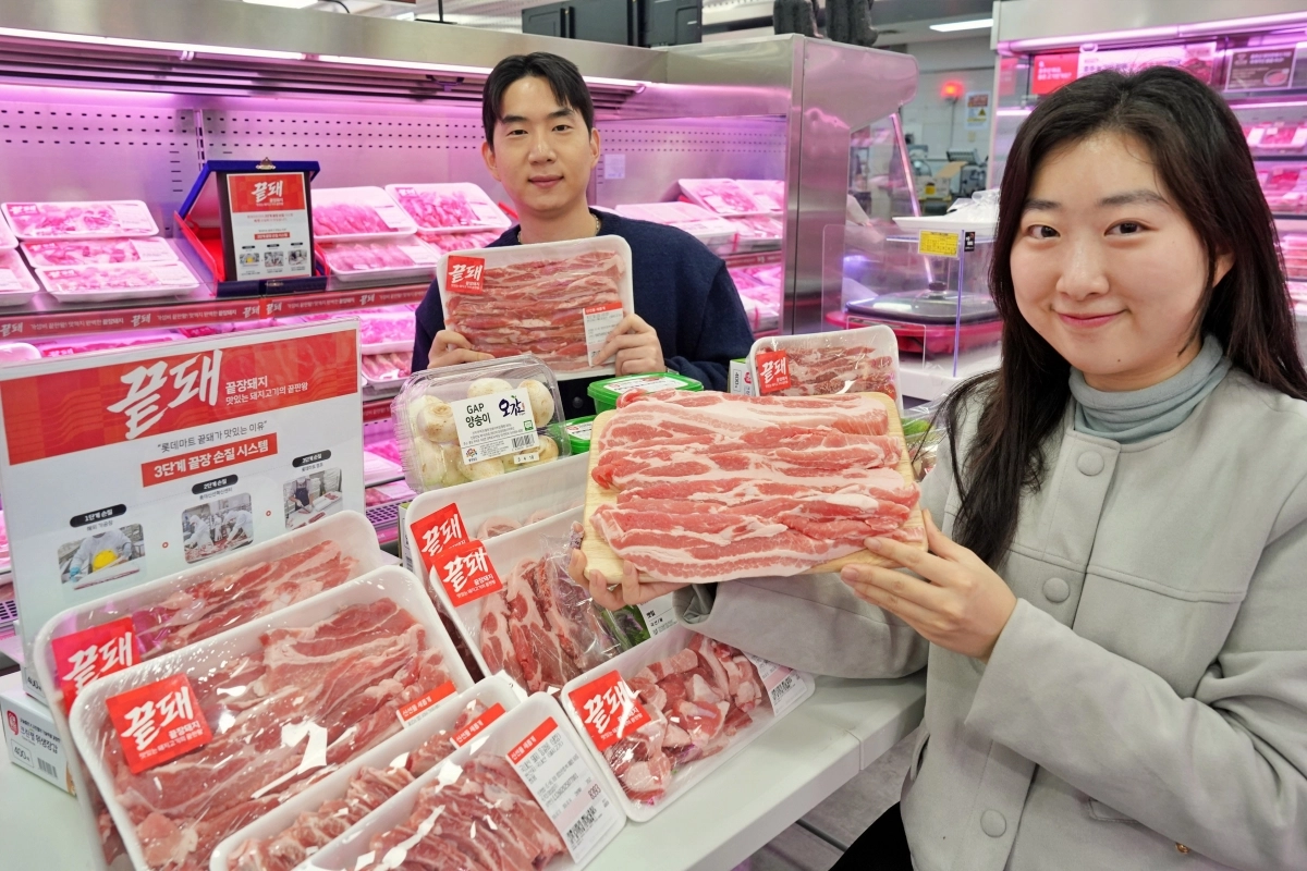 수입 돼지고기 파격 할인 ‘끝돼 데이’