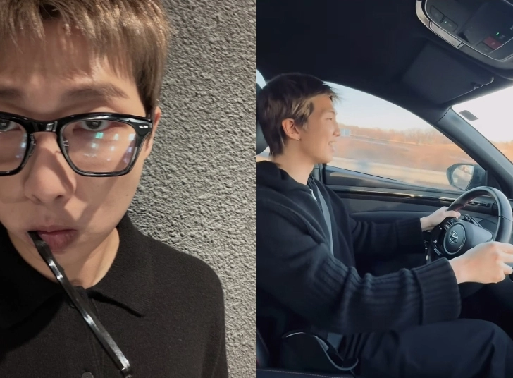 사진=RM 인스타그램 캡처