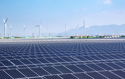 전남 해상풍력 태양광 단지. 서울신문DB