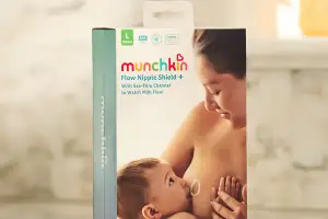 스엔코, 모유 흐름 체크 ‘먼치킨 플로우 모유체크 유두보호기’ 론칭