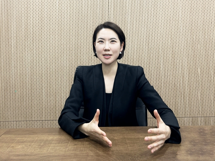 임지영 모던구루 대표가 18일 서울신문과 인터뷰하고 있다.  이민영 기자