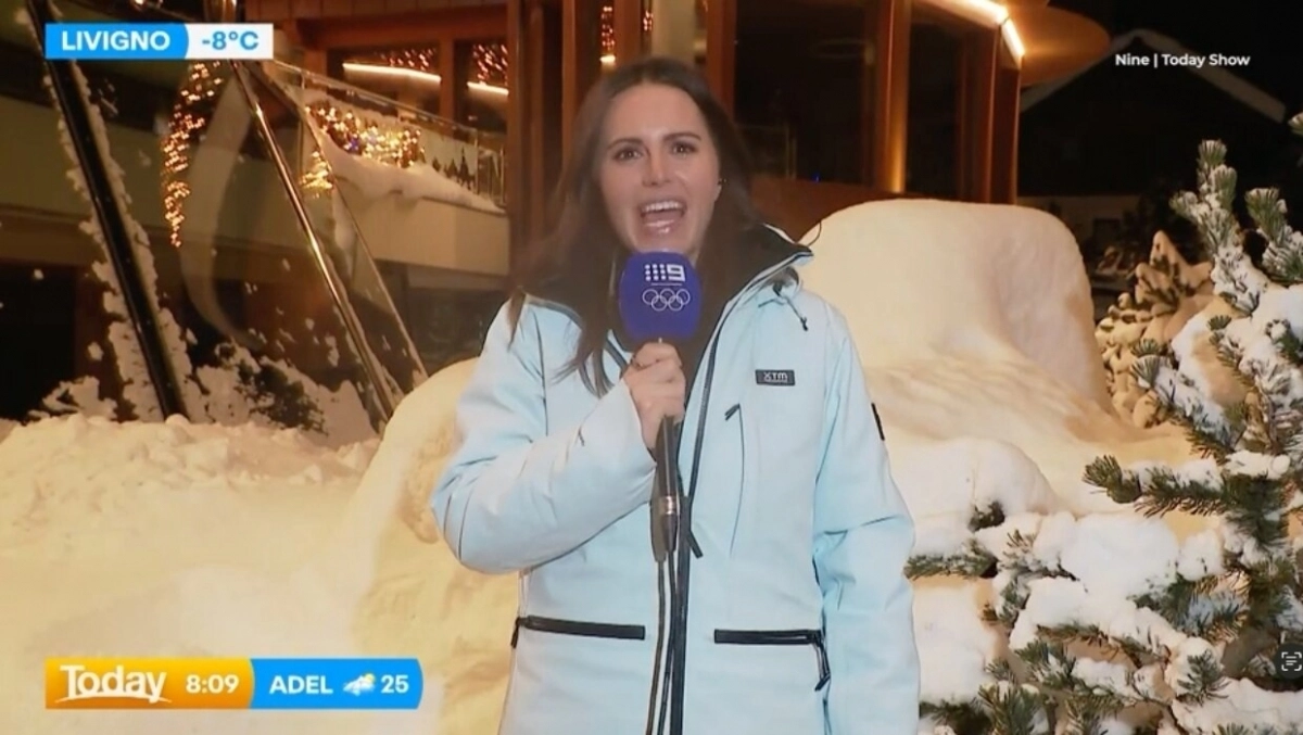 2026 밀라노·코르티나담페초 동계올림픽 현장에서 술을 마시고 중계에 투입된 호주의 기자가 뒤늦게 사과했다. 호주 채널 나인 ‘투데이 쇼’ 캡처