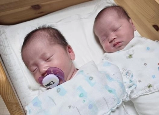 건강히 출산한 쌍둥이. 부천소방서 제공