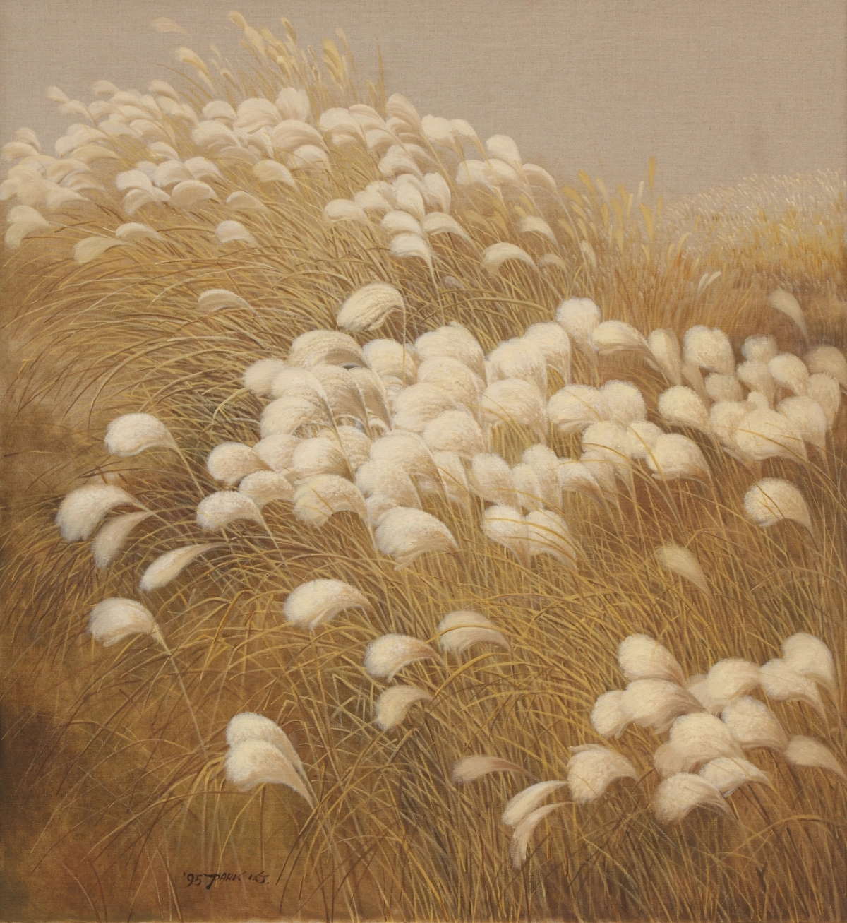 박광진_자연의 소리_1995_캔버스에 유화물감_120×110㎝. 제주도립미술관 제공