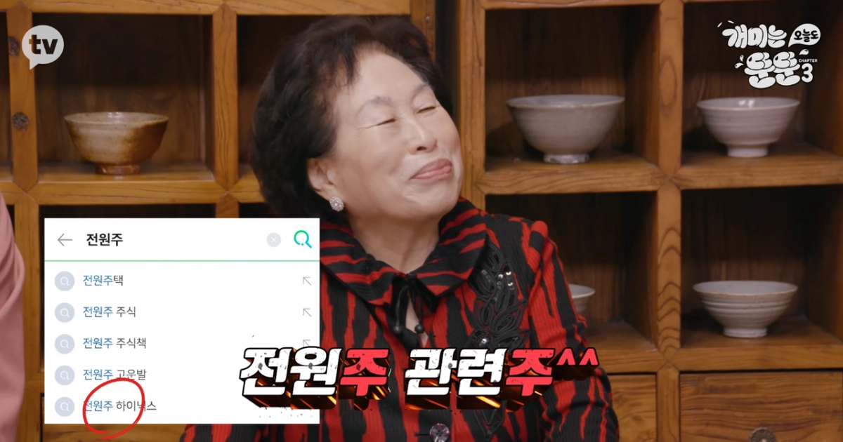 2011년 초, 주당 2만원대에 SK하이닉스 투자를 시작한 전원주. 카카오TV ‘개미는 오늘도 뚠뚠 3’