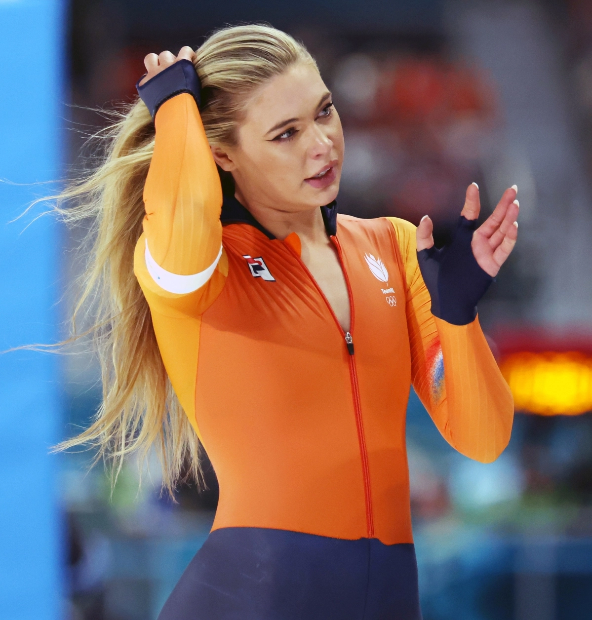 경기 마친 유타 레이르담