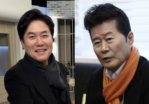 아나운서 출신 방송인 이재용(왼쪽)씨와 가수 태진아. 자료 : 이재용 인스타그램·연합뉴스