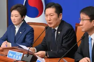 정청래, 장동혁에 회담 제안 “대전충남 행정통합 진전시키자”