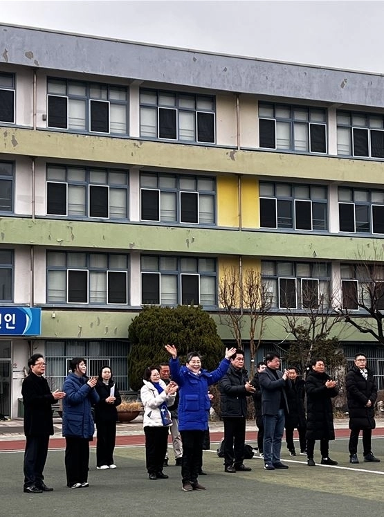 행사에 참석한 유정희 의원
