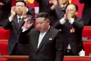 [포토] 김정은, 北 노동당 총비서 재추대