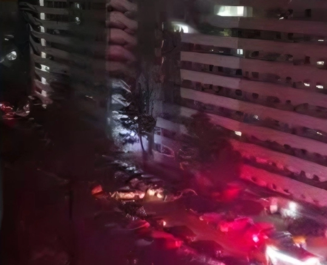 서울 은마아파트 화재 현장. 엑스 캡처