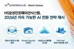 HS효성인포메이션시스템, ‘2026년 지속가능한 AI 전환 전략’ 발표