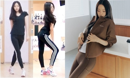 사진=에이핑크 ‘러브(LUV)’ 안무영상 캡처, 하퍼스 바자 코리아 제공