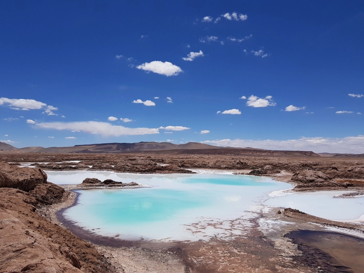 아르헨티나 옴브레 무에르토 리튬 염호. 포스코 제공