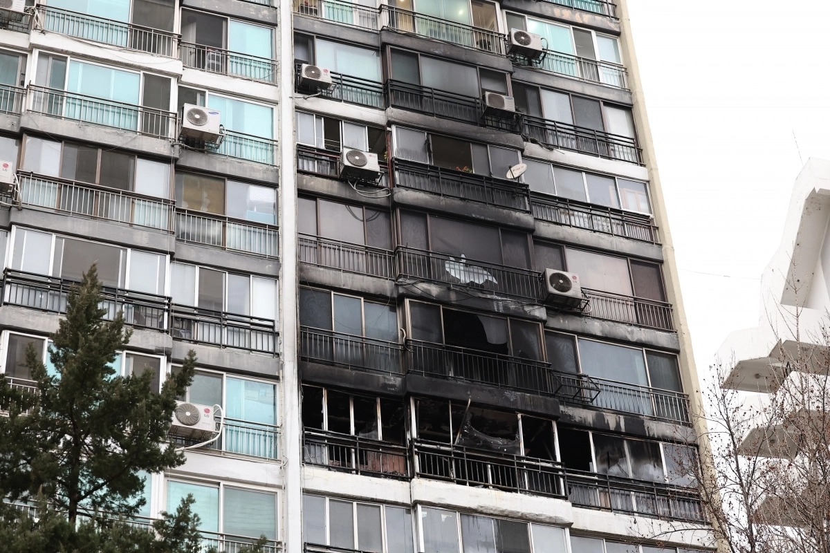 화재 발생한 은마아파트