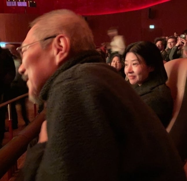 배우 송선미와 홍상수 감독.  송선미 인스타그램 캡처