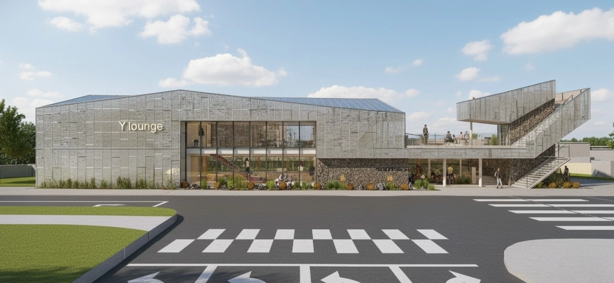 양천구 안양천 신목동역 ‘수변 전망카페’ 조감도. 양천구 제공