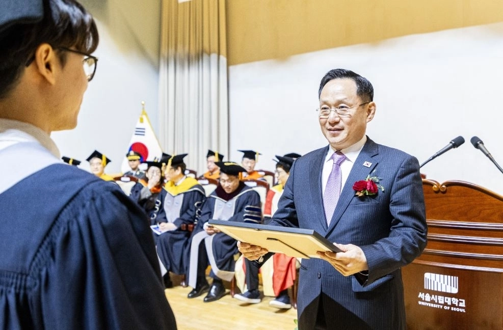 ‘2026년 2월 학위수여식’에 참석한 이승복 부위원장