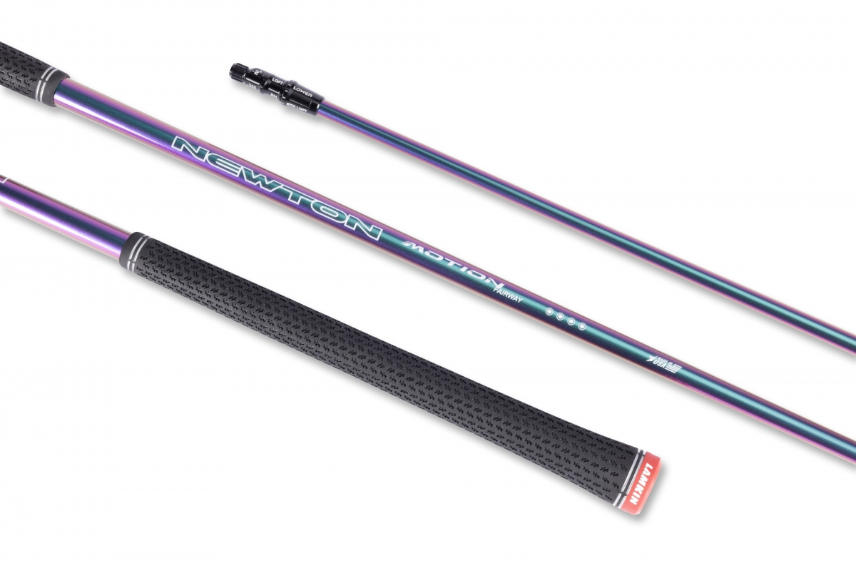 브이씨가 국내에 들여와 판매할 뉴턴 골프 샤프트. (주)브이씨 제공.