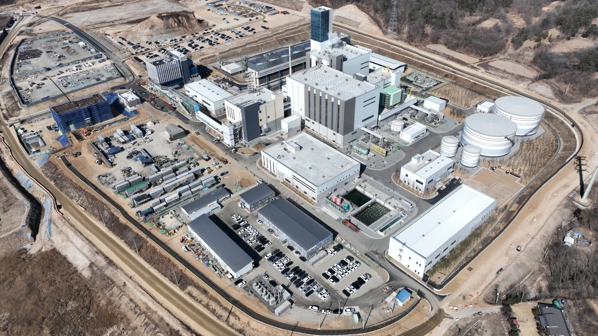 한국서부발전 구미천연가스발전소 전경. 한국서부발전