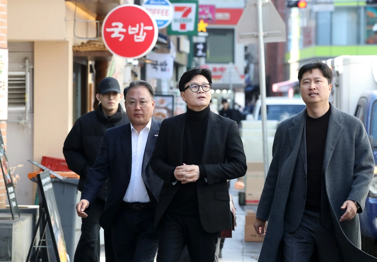 대구 교동 찾은 한동훈