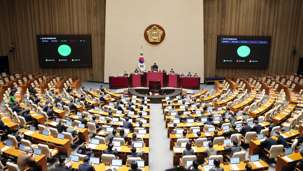 국회 본회의 통과되는 3차 상법 개정안