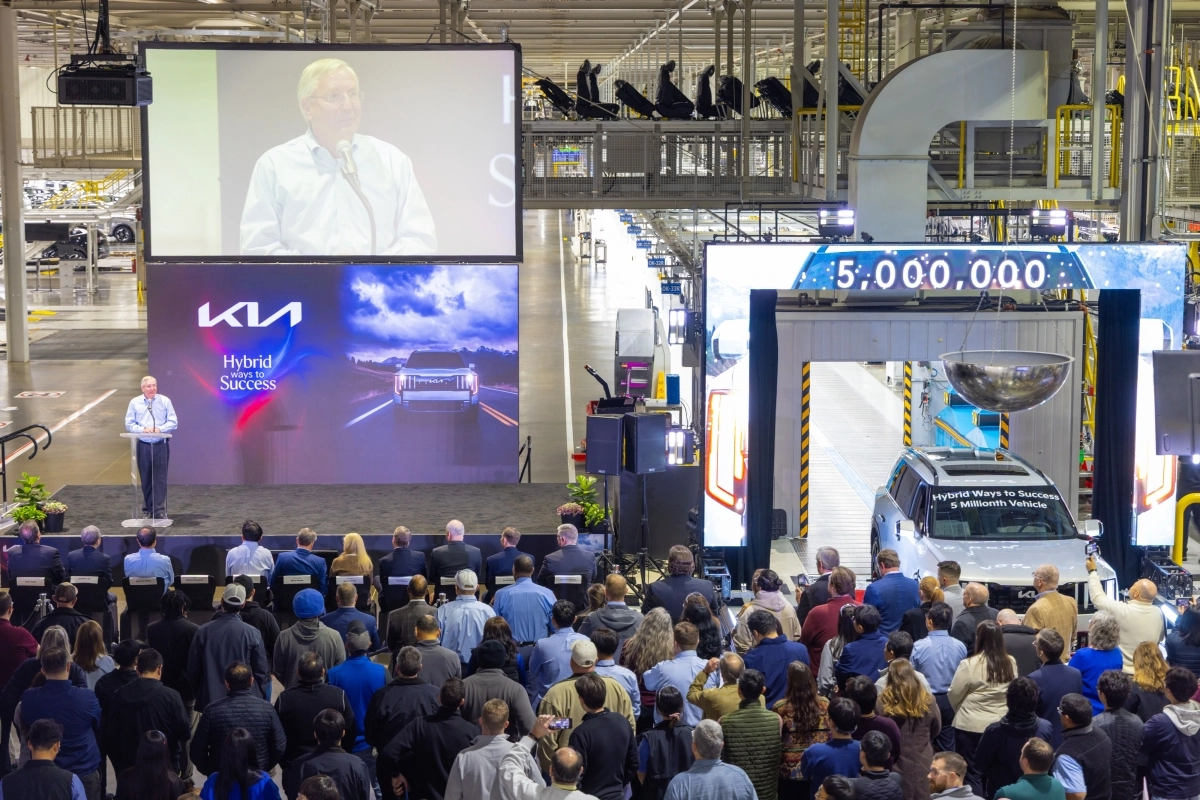 기아 美조지아 공장 누적 생산 500만대