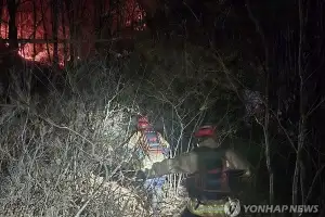 군 당국, 영주 F-16C전투기  추락 사고…현장감식 등 원인조사 착수