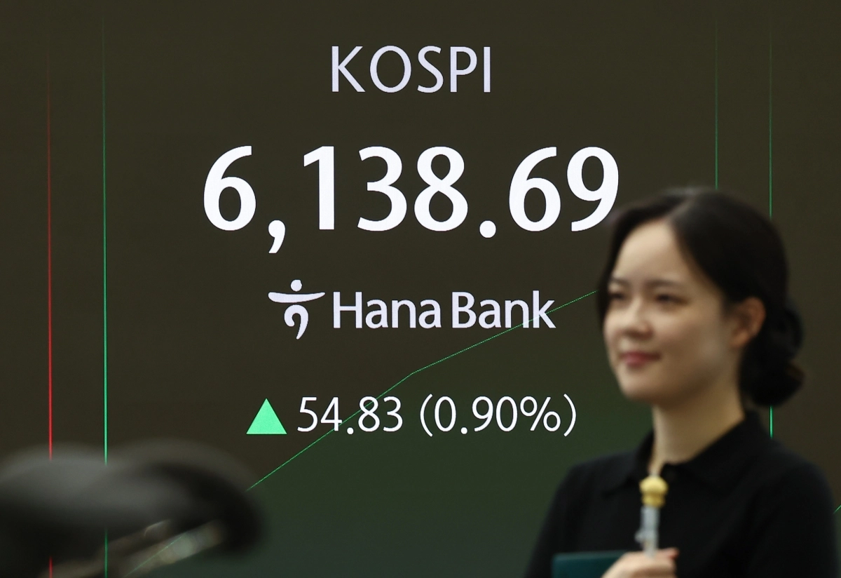 코스피, 0.61% 상승 출발