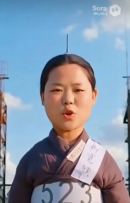 유관순 열사를 조롱하는 생성형 인공지능(AI) 영상이 온라인 상에 확산되고 있다. 유튜브 채널 ‘중국과일본과북한환영’ 캡처