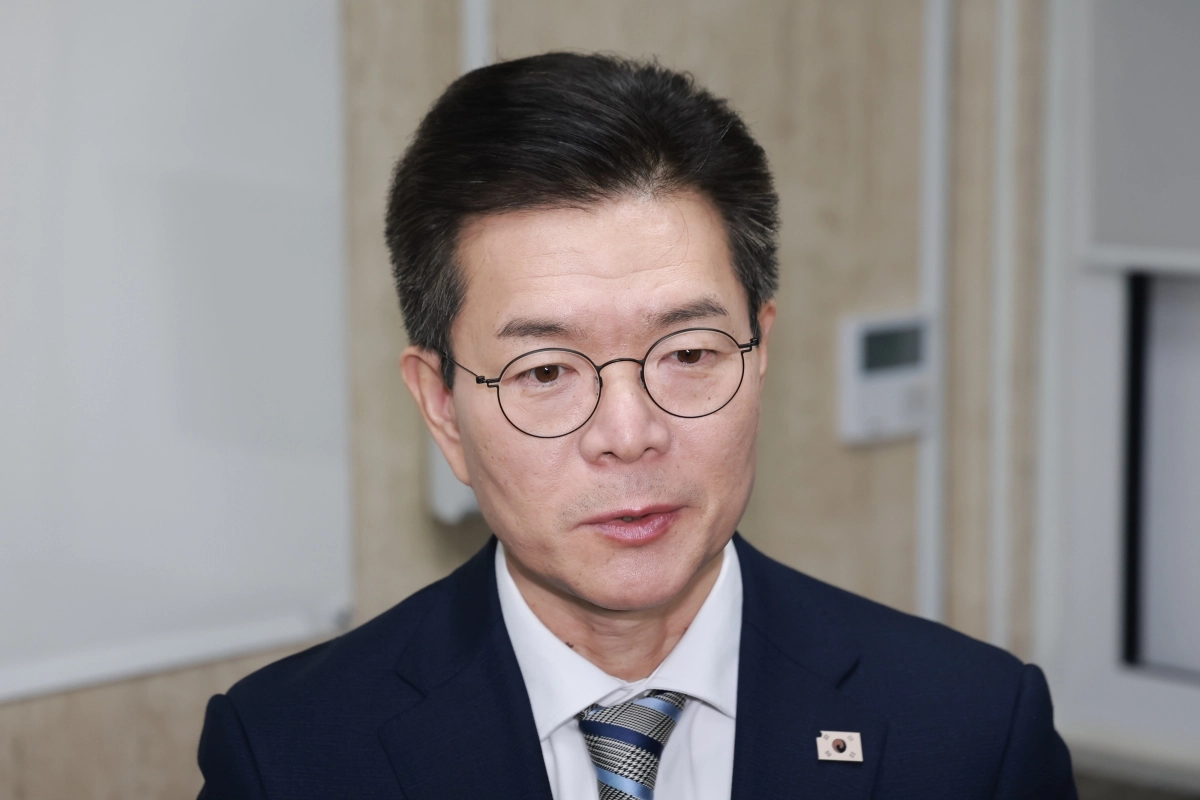 정원오 성동구청장이 지난 23일 서울 영등포구 여의도 더불어민주당 중앙당사에서 열린 광역단체장 후보 면접에 참석했다. 연합뉴스