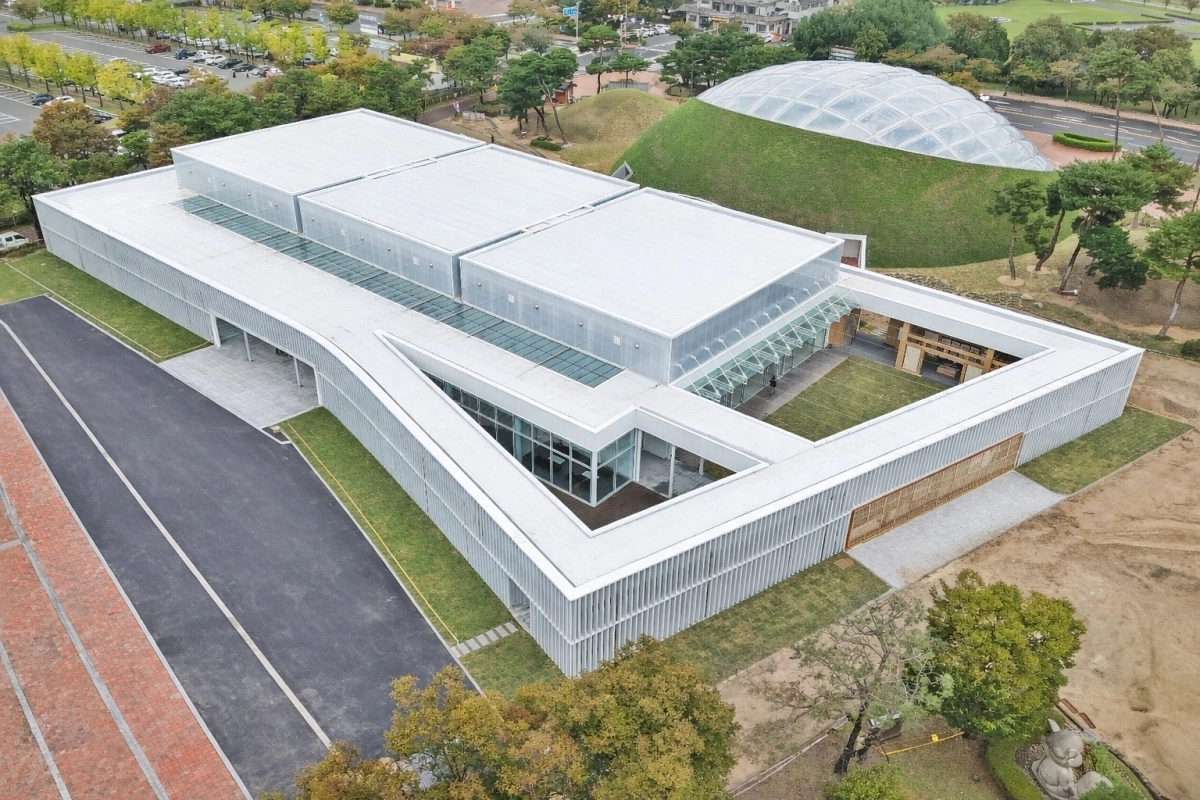 경북 경주시가 추진하는 ‘아시아태평양경제협력체(APEC) 정상회의장 기념관’ 조감도. 경주시 제공