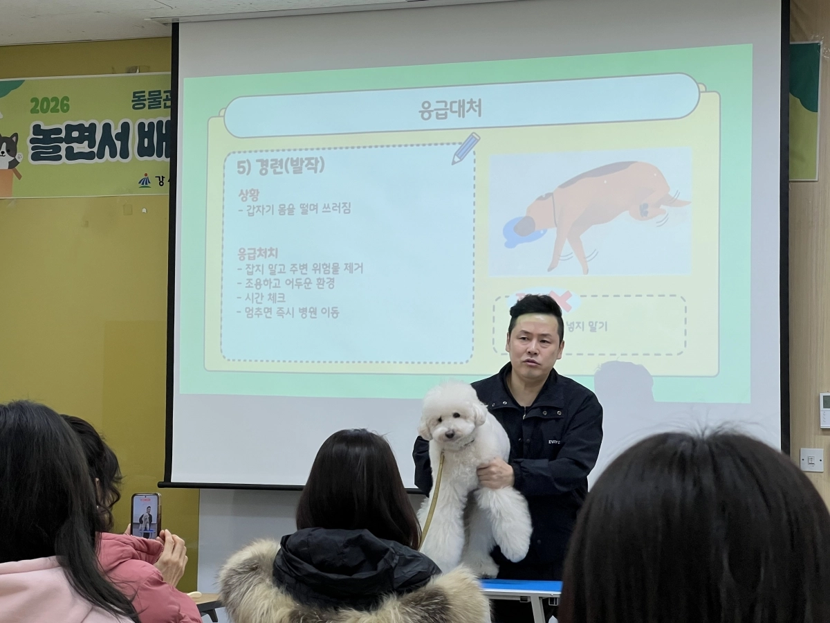 강서구 ‘놀면서 배우는 펫티켓 교실’