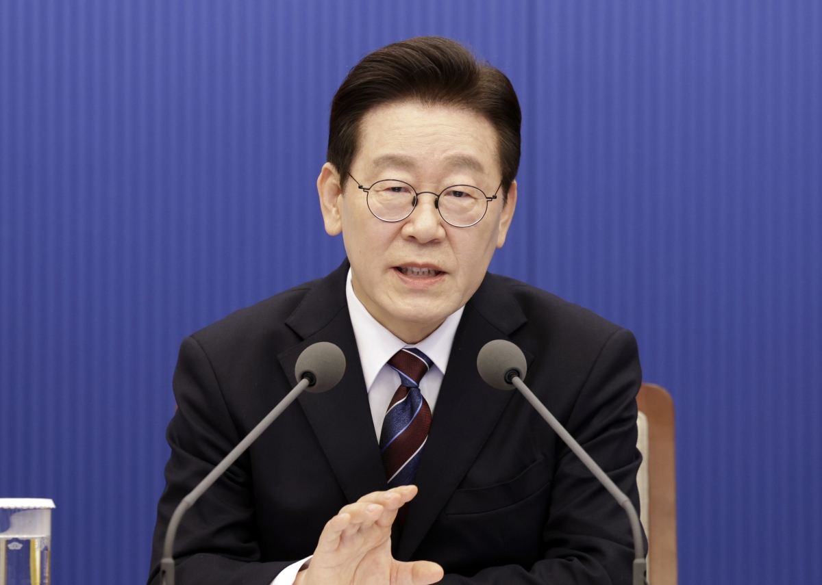 수석보좌관회의, 발언하는 이재명 대통령