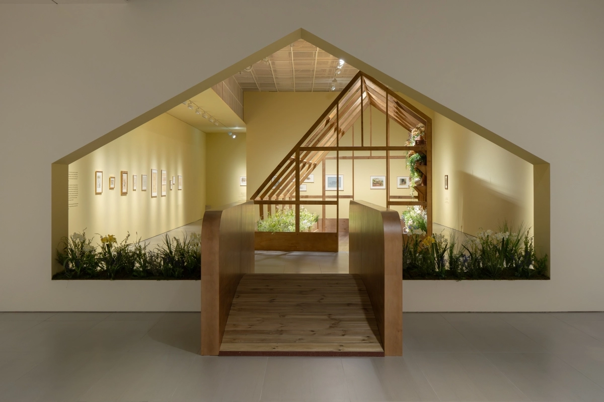 ‘스틸, 타샤 튜더: 행복의 아이콘, 타샤 튜더의 삶’. 롯데뮤지엄 제공