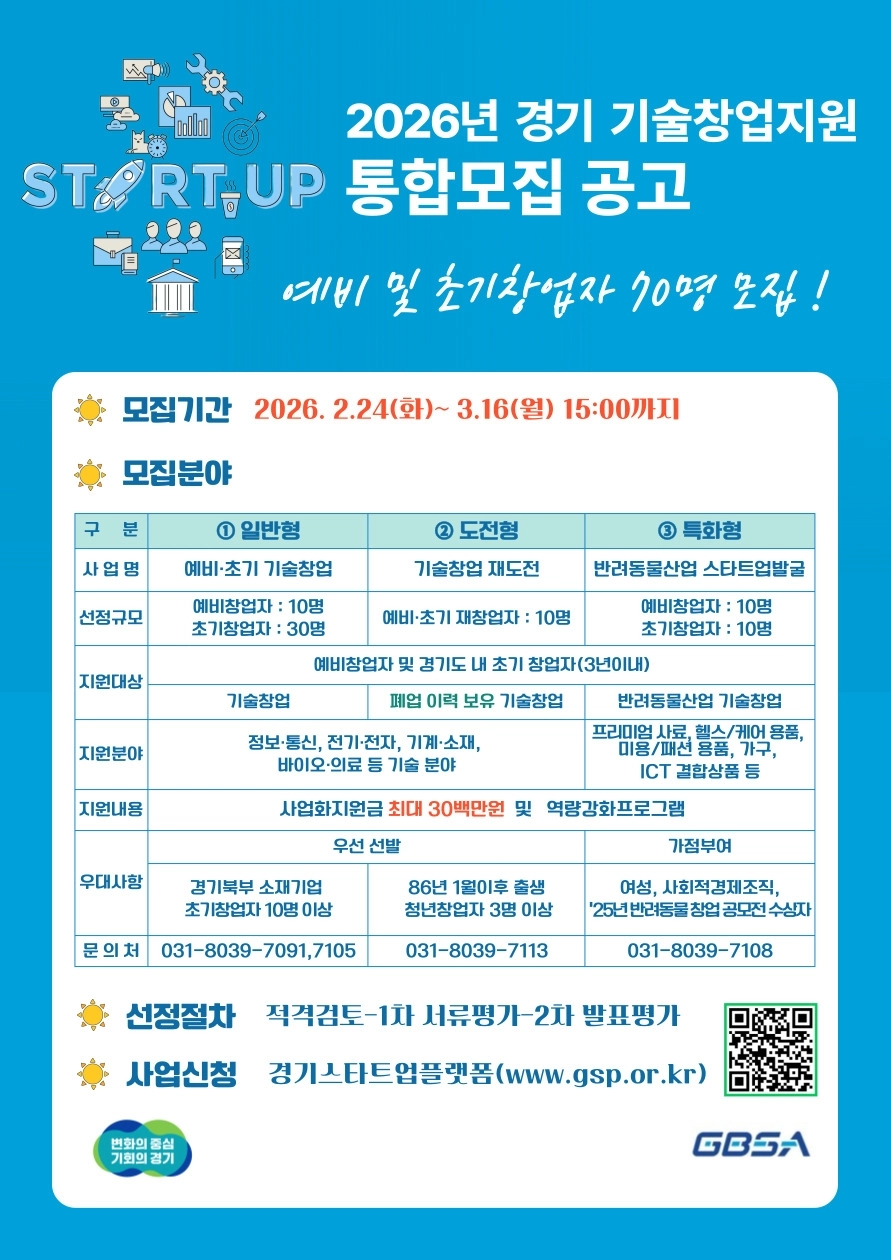 경과원 포스터