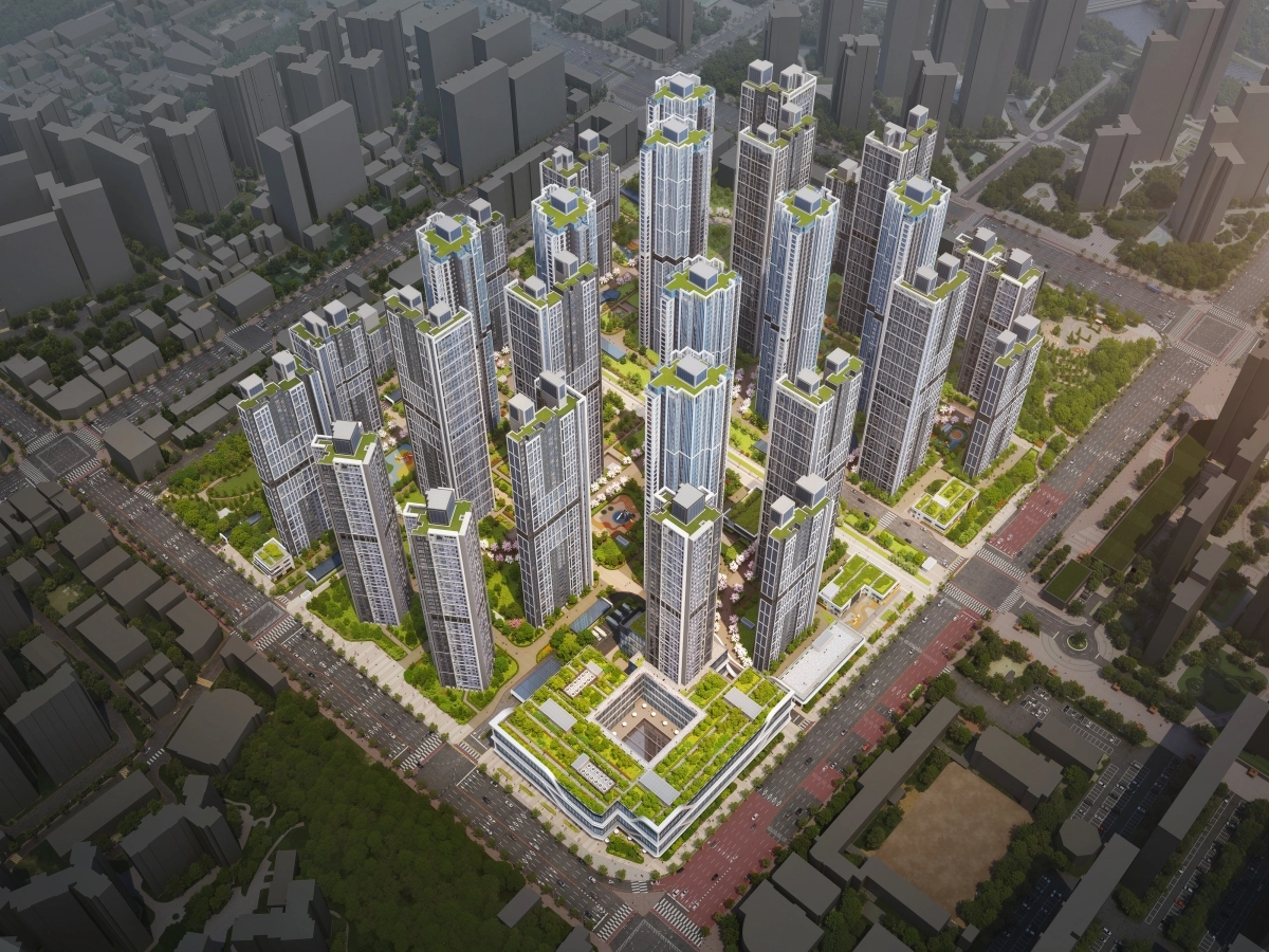 은마아파트 재건축 조감도