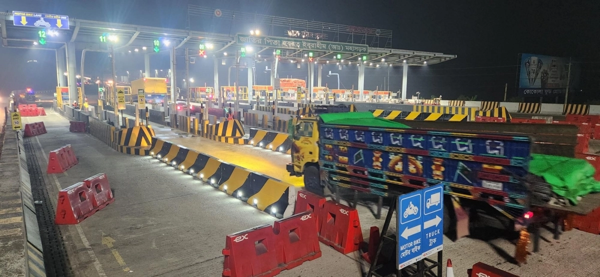 방글라데시 N8번 고속도로 완공사진