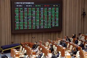 대법관증원법, 與주도 본회의 통과…국민투표법 수정안 상정