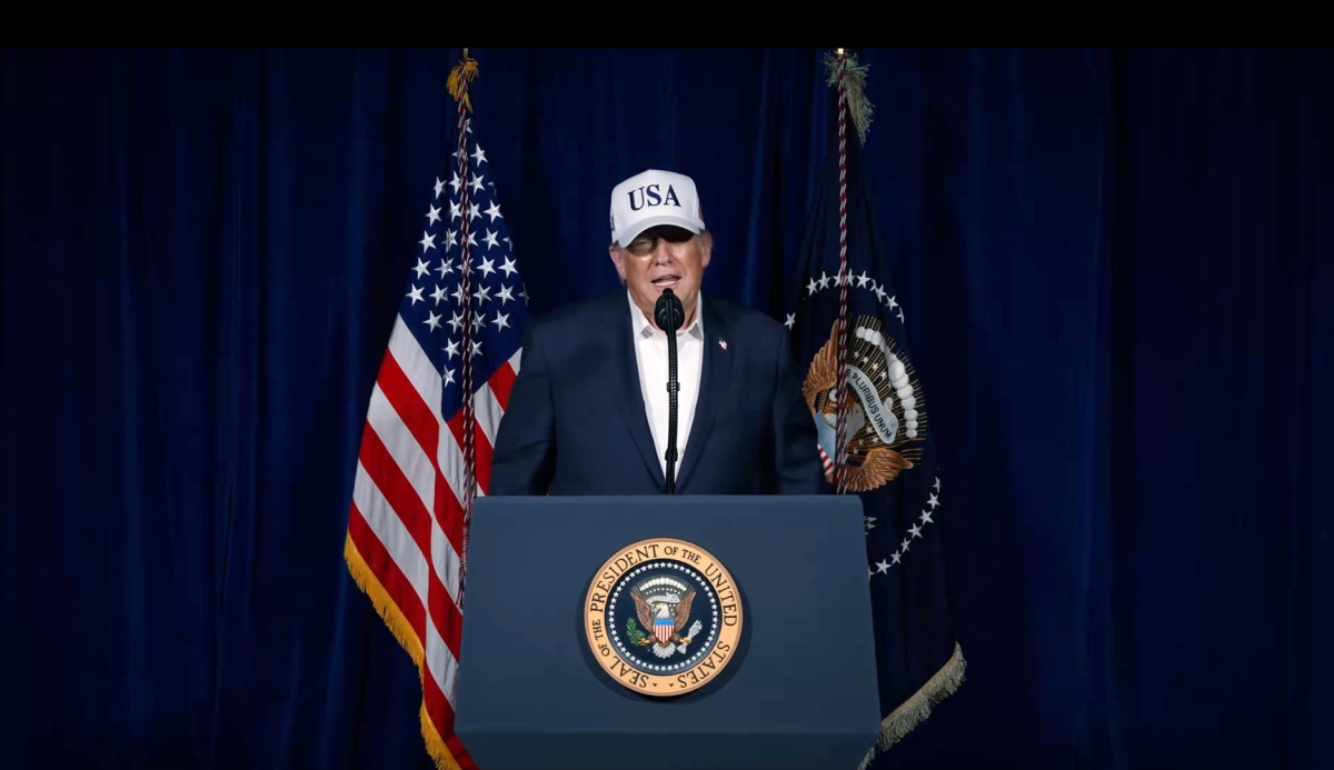 트럼프 대통령, 이란 공격 공식 발표