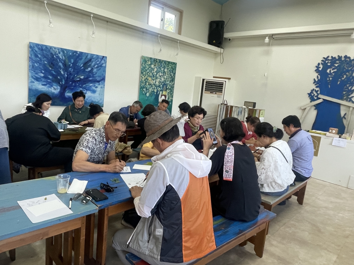 지난해 치유농업시설 운영자 과정 모습. 제주도 제공