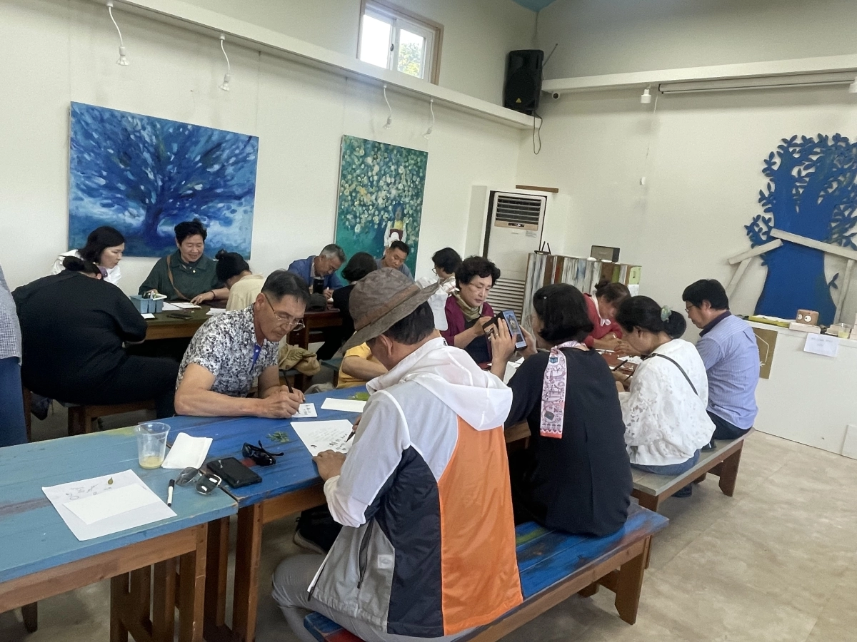 지난해 치유농업시설 운영자 과정 모습. 제주도 제공