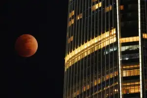 정월대보름에 뜬 ‘블러드문’