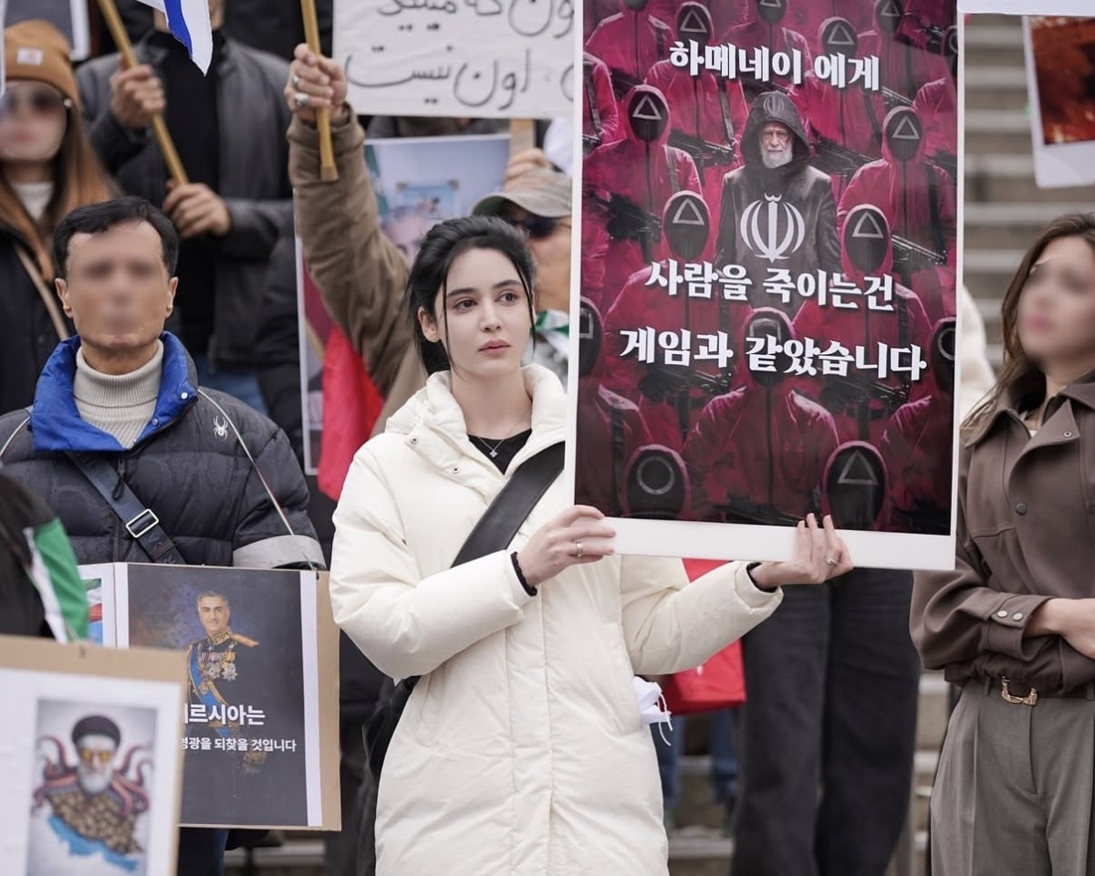 한국에서 활동 중인 이란 출신 방송인 호다 니쿠. 호다 니쿠 인스타그램 캡처