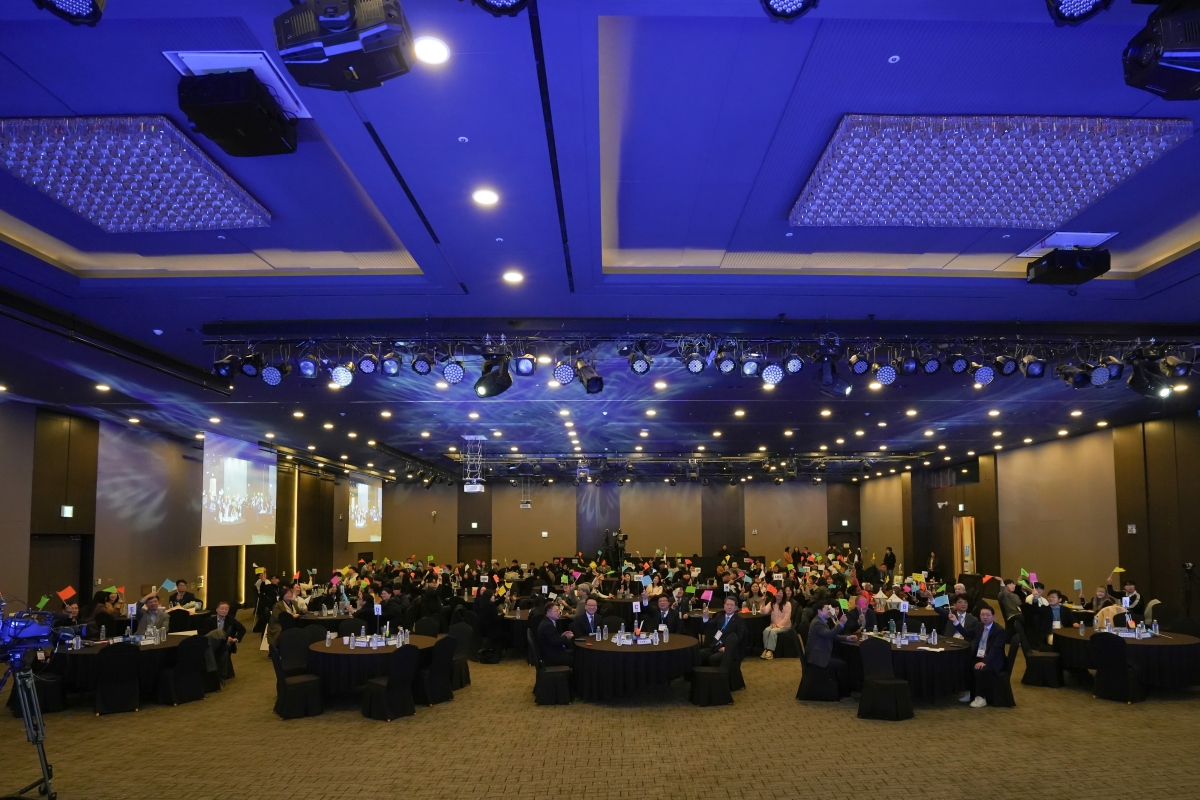 제주도와 제주RISE센터가 지난달 26일 제주한라컨벤션센터에서 연 ‘2025년 제주RISE 성과포럼’ 모습. 제주RISE센터 제공