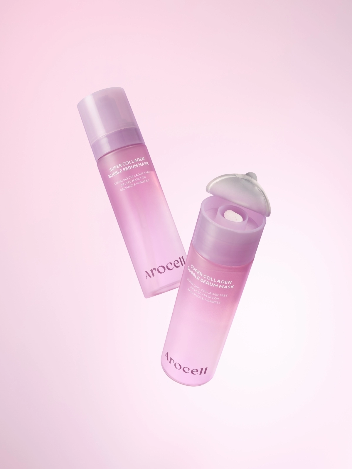 ‘슈퍼 콜라겐 버블 세럼 마스크’(사진=아로셀 제공)