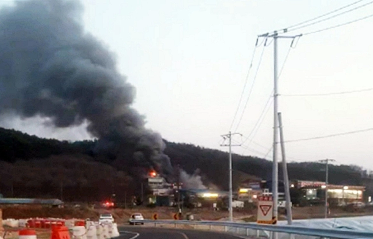 화재 현장. 연합뉴스