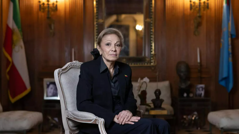 이란 마지막 국왕의 미망인 파라 팔라비. 파리 AFP 연합뉴스