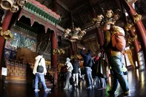 창덕궁 인정전 내부 공개