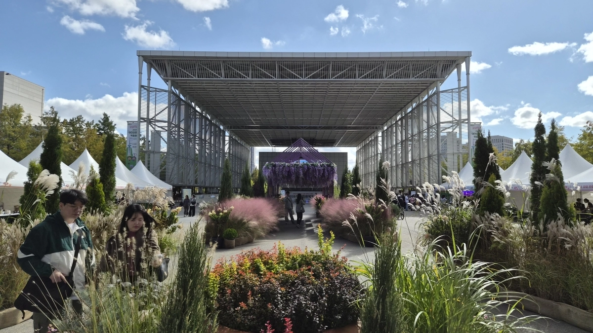 지난해 10월 24~26일 한밭수목원에서 열린 ‘2025 대전정원박람회’ 현장. 대전시 제공